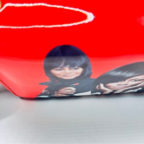 Michelle Obama and African American Legends Red Wrap Wallet/Wristlet NWT - Picture 6 of 7